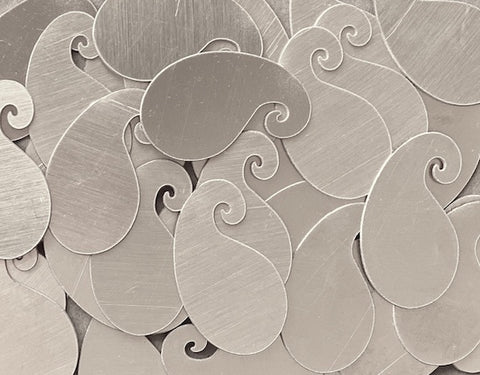 Aluminum Paisley Stamping Blanks