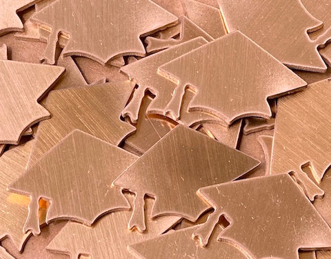 Copper Graduation Cap Stamping Blanks