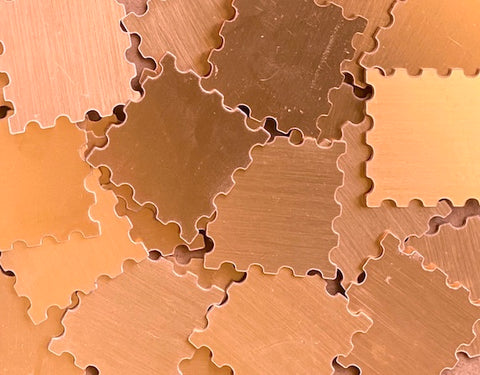 Copper Stamp Stamping Blanks