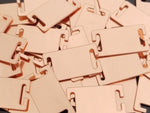 Copper Collar Slides Stamping Blanks