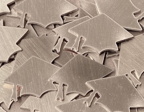 Nickel Silver Graduation Cap Stamping Blanks