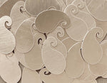 Nickel Silver Paisley Stamping Blanks