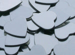 Pewter Hearts Stamping Blanks