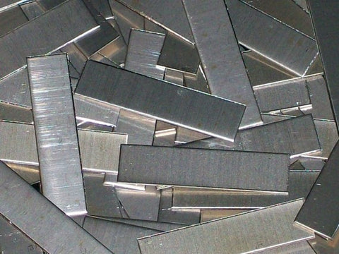 Nickel Silver Tags Stamping Blanks R6, 2"